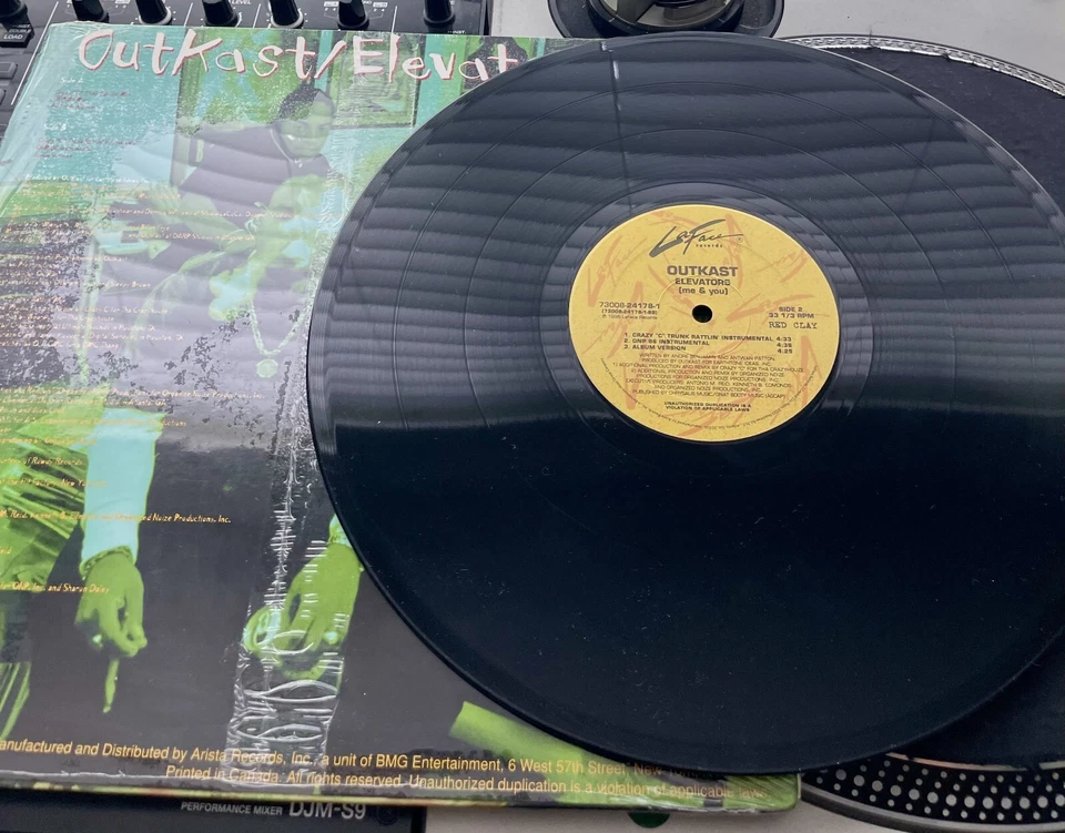 OutKast – Elevators (Me & You) OG 1996 Press 12" In Picture Cover VG+/VG+ SK Foto 2 de 2