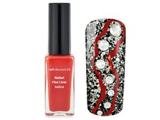20 Mini-Nagellackflaschen Mit Ersatzpinsel – Nylon-Pinsel 11 Mm Für Nageldesign, Linien & Muster