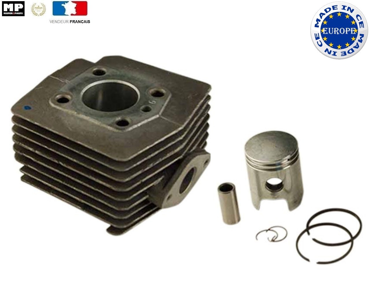 Cylindre piston MBK 51 Phenix pour réparer une perte de compression