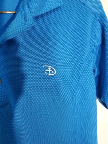 Disney Parks Nike Dri Fit Boys Short Sleeve Golf Polo Lt Blue Size Small 8 Pkbll - Picture 2 of 8