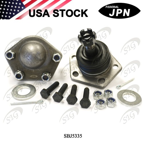 For 1984 - 2004 Chevy S10 4WD Front Left & Right Lower Ball Joints K5335 2PC - Afbeelding 1 van 5
