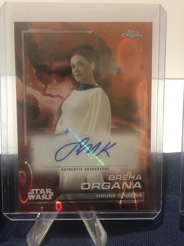 2024 Star Was Topps Chrome Breha Organa - Bild 6 von 11