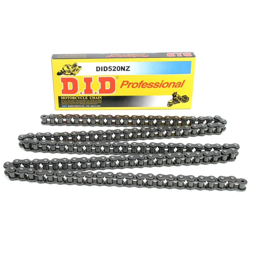 Cadena DID para Suzuki RM370 EE. UU. 1976-1977 negra NZ Foto 2 de 4