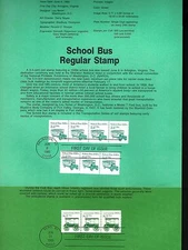 SP#107  S.C.#2123,28 2453.57 Coils Ambulance Bus Sleigh Canoe, 4  Souvenir Pages