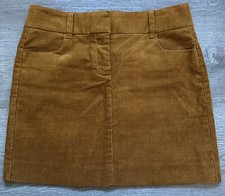 J Crew Cotton Blend Corduroy Mini Skirt Tan Size 0