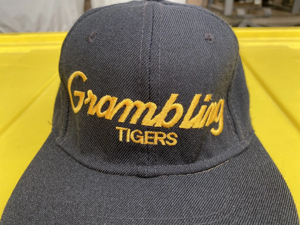Vintage Grambling State Tigers Sports Specialties Script Snapback Hat Cap Pro - Image 4 of 4