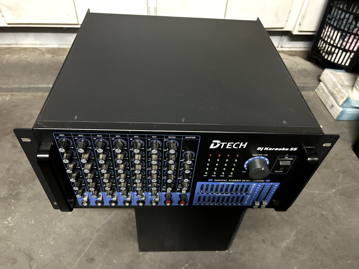 Dtech DJ Karaoke 55 Karaoke Mixer Amplifier | eBay