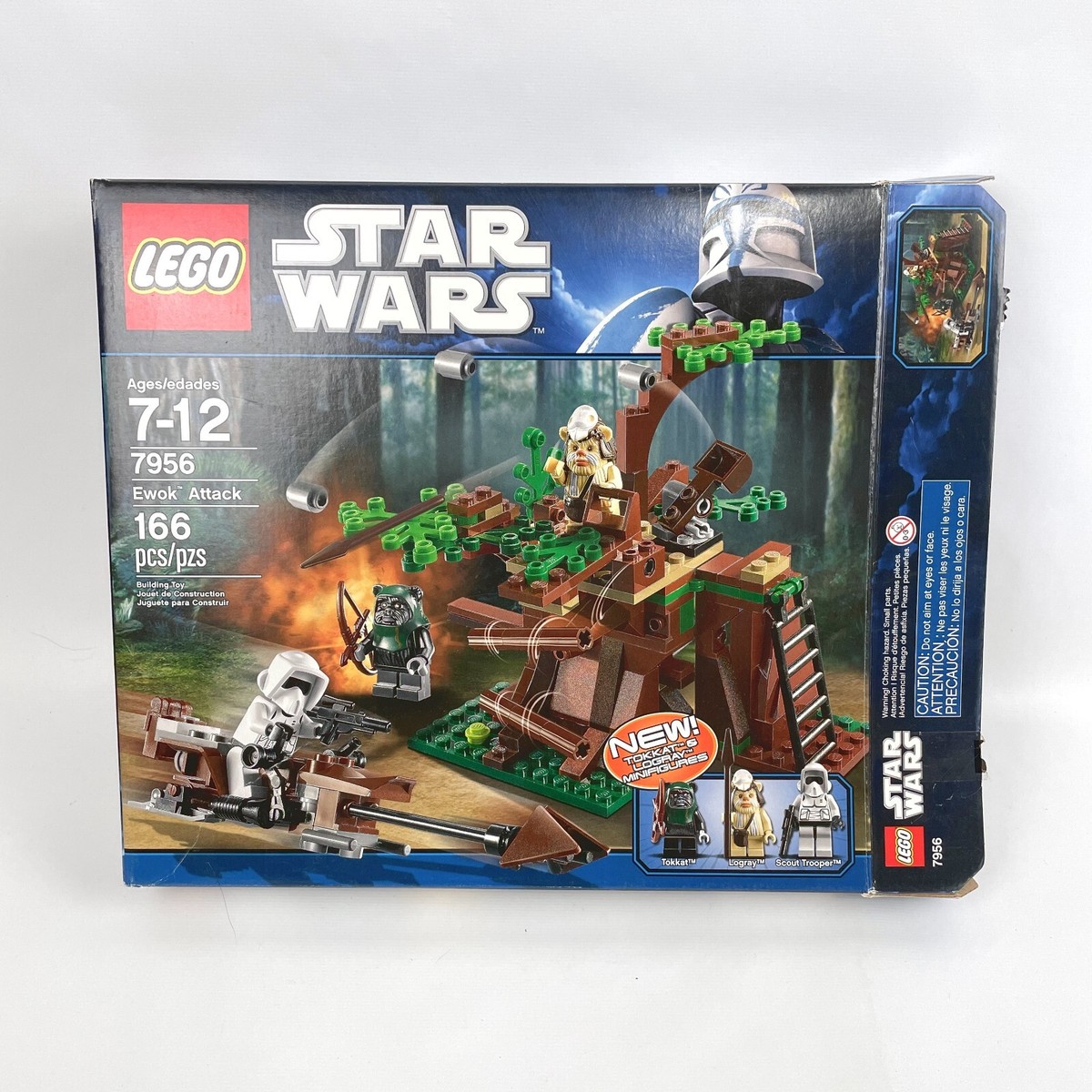 LEGO Star Wars 7956 Ewok Attack Original Box ONLY - No Bricks