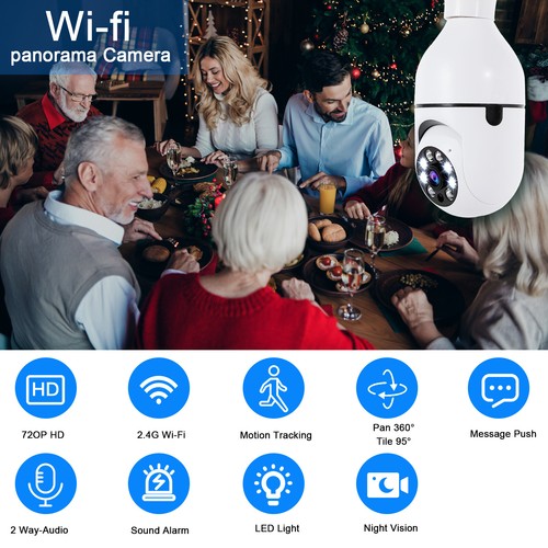 HD 1080P Wifi Wireless Security Camera System House indoor Night Cam Vision - Picture 12 of 46