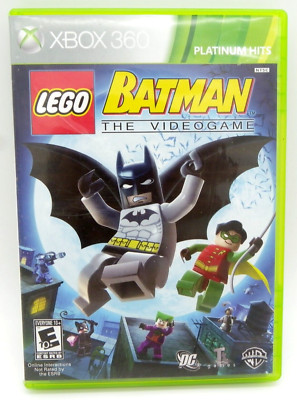 Complete LEGO Batman: The Videogame Action Adventure Microsoft Xbox 360 2008