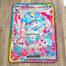Anime Rug Pokemon Sylveon Ex Soft Polyester Carpet