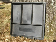 Deflecta Shield Aluminum Products 5121 18R Plastic Tool Tray