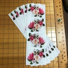 5 Mrs Grossmans Rose Nosegay Stickers Garden Bouquet Wedding Flowers Blooms 