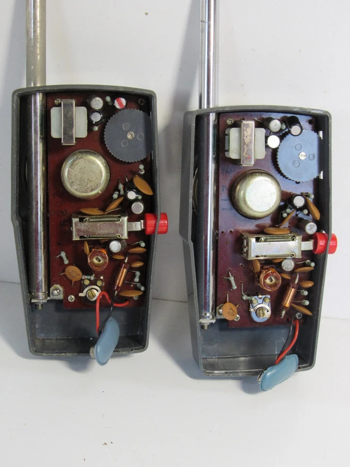 Rare VINTAGE 1970'S ARCHER Radio Shack  WALKIE TALKIE 2-WAY LOT OF 2 Japan  #V - Image 3 of 4