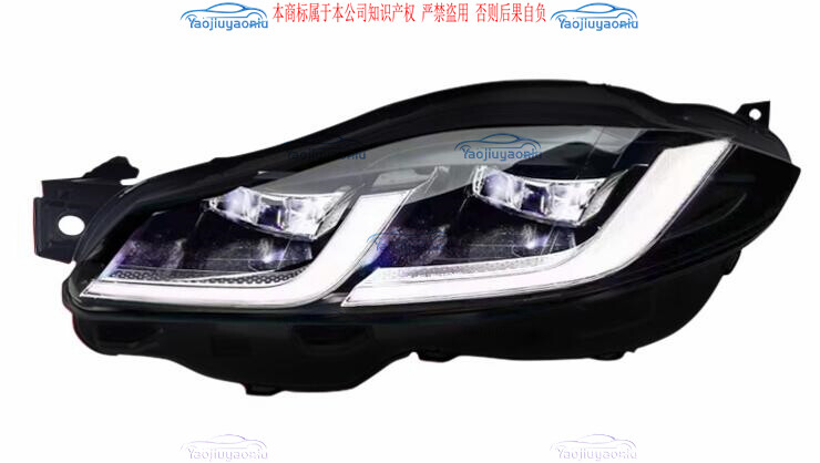 Upgrade LED Front DRL Headlights Assembly For 2012-2019 Jaguar XJ