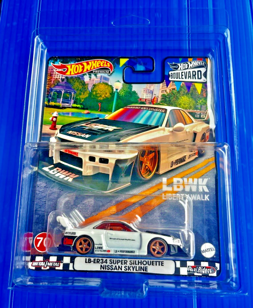 Hot Wheels 2023 Boulevard LB-ER34 Super Silhouette Nissan