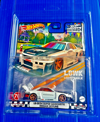 Hot Wheels 2023 Boulevard LB-ER34 Super Silhouette Nissan