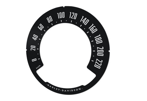 Harley-Davidson Fatboy - Speedometer dials MPH to KM/H Gauges - Picture 5 of 7
