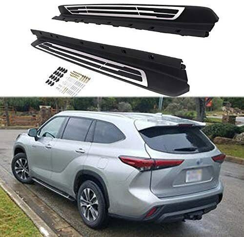 Door Side Step Nerf Bar Running Board Fits for Highlander 2020 2021 XU70 - Foto 1 di 7