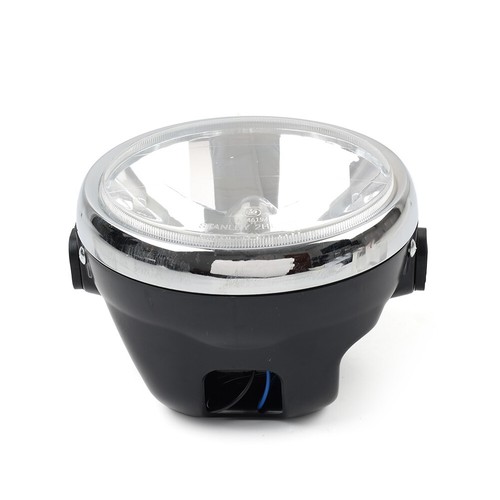 Motorcycle Headlamp Front Head Light Headlight Round For Yamaha YBR125 2002-2013 - Picture 5 of 14