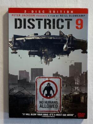 District 9 starring David James, Jason Cope, Sharito Copley(DVD,2009,2-Disc Set)