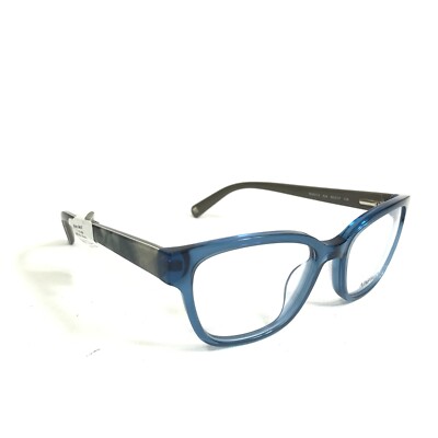 Nine West Eyeglasses Eye Glasses Frames NW5113 424 50-17-135 Nine West Eyeglasses Frames NW5113 424 Clear Blue Gray  main image 4