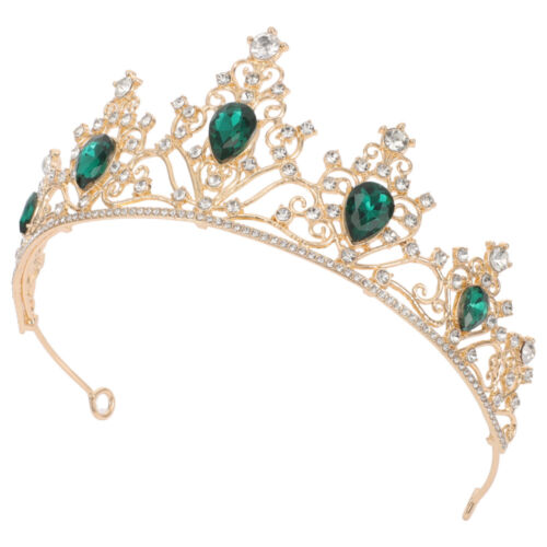 Women Crowns Women Tiara Rhinestone Hair Accessories Rhinestone Crowns - Picture 1 of 12