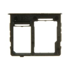 SIM Micro SD Card Tray Dual for Samsung Galaxy A32 5G Black Replacement Part