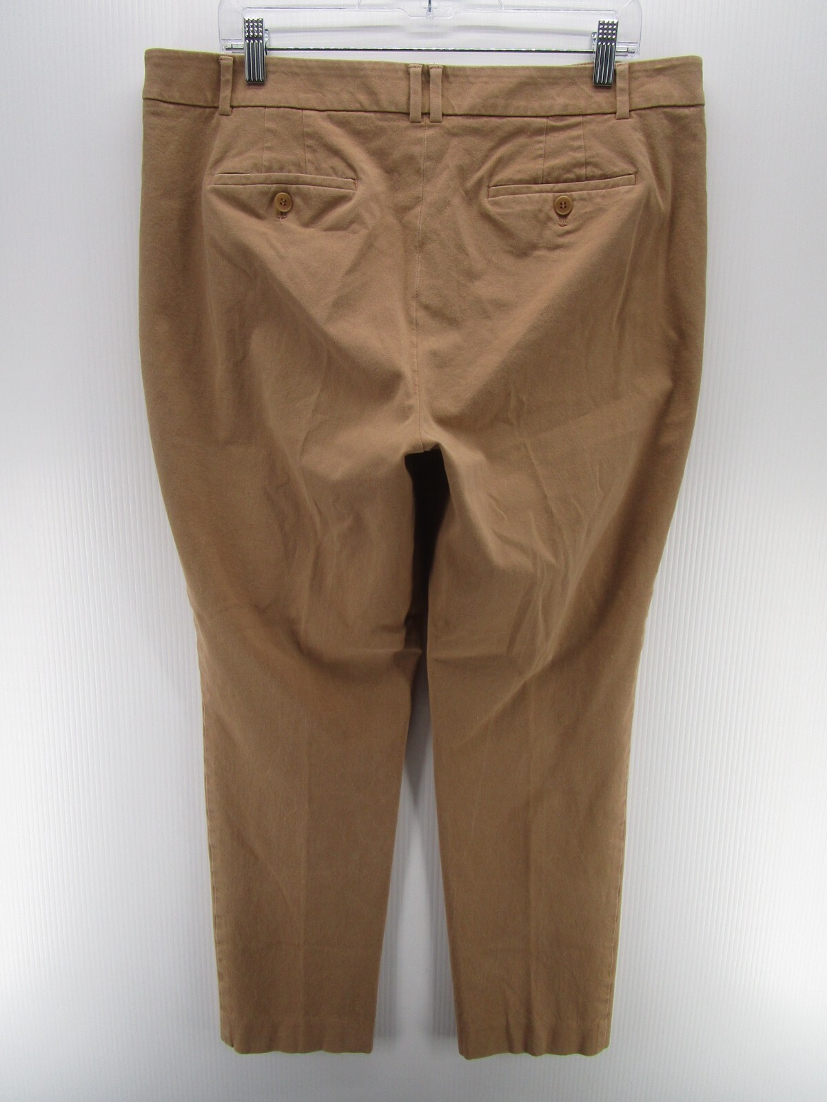 Talbots Pants Women 16 Brown High Waist Slim Stra… - image 6