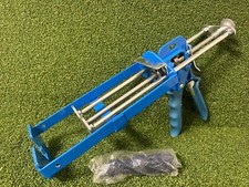 600 ML 1:1 Dual Cartridge Caulking, Epoxy, Adhesive Gun Applicator Hand Tools