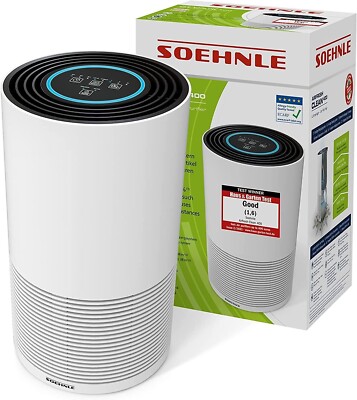 Soehnle Airfresh Clean 400 Luftreiniger HEPA UV-C ECA Reinigungssystem 4-stufig