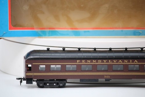 HO MP PENNSYLVANIA THE SENATOR Harriman Observation PRR 3101 Passenger Car IOB - Picture 3 of 16