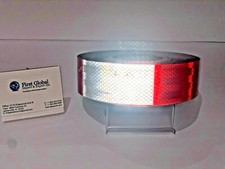 DOT-C2 Approved Conspicuity Tape Reflective Safety Warning Sign RED/WHITE