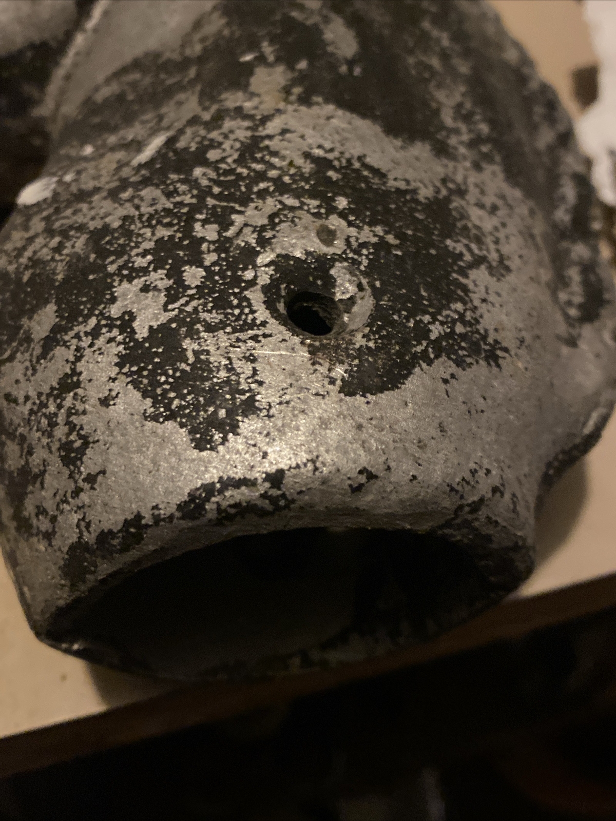 Antique Cast Aluminum Horse Head Hitching/Fence Post Topper Iron