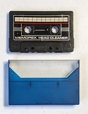 Memorex Music Cassette Tape Head Cleaner Non Abrasive Head Cleaning