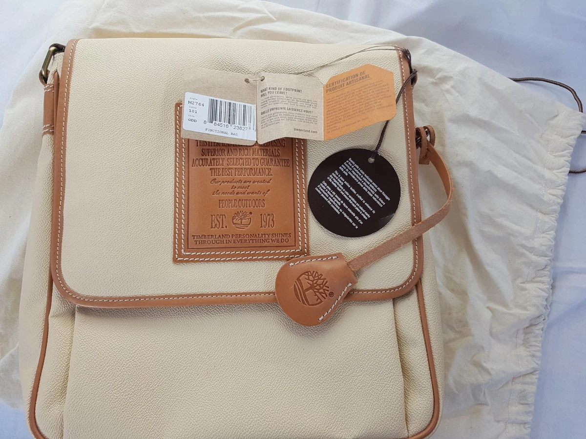 Tracolla uomo deals timberland pelle