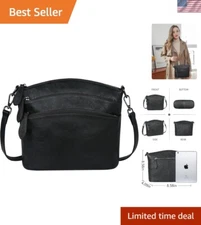 Durable Vintage Leather Shoulder Bag - Lightweight & Stylish Crossbody Purse