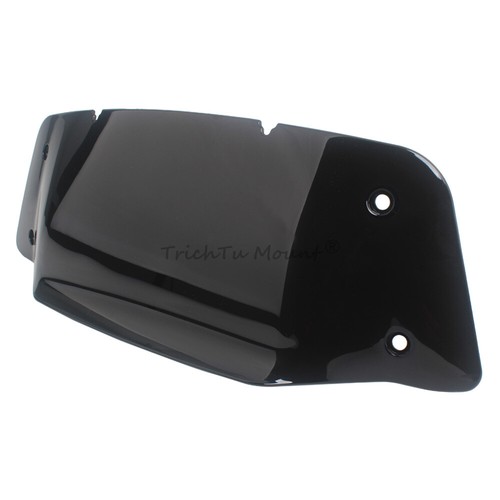 7" Black Windscreen Windshield Deflector For Harley CVO Street Glide FLHXSE 2023 - Imagen 17 de 19