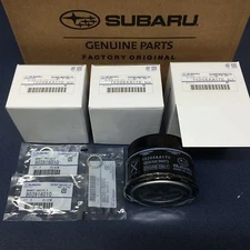 Subaru Engine Oil Filter & Crush Gasket (3 Pack) 2015-24 WRX 2.0 15208AA170 OEM