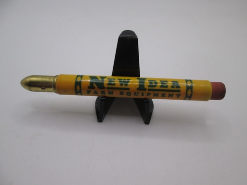 Vtg Advertising Bullet Pencil: New Idea Farm Equipment Baler School 1952