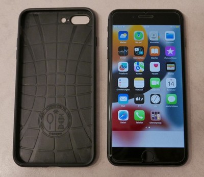 Apple iPhone 8 plus 64GB Schwarz Zustand sehr gut, Kapazität 100% A1897 MQ8L2ZDA