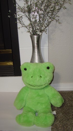 Build A Bear Green Spring Frog Plush Very Soft and Cute Stuffed Animal ...