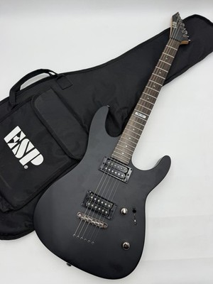 ESP LTD M-10 Electric Guitar Matte Black 6-String Clean With Case