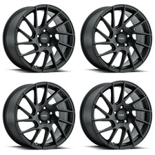 Set 4 17 Voxx Falco Matte Black Wheels 17x7.5 5x100 5x4.5 40mm Rims Set 4 17 Voxx Falco Matte Black Wheels 17x7.5 5x100 5x4.5 40mm Rims