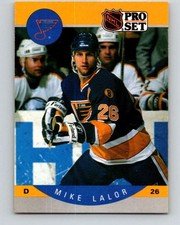 1990-91 Pro Set #264 Mike Lalor NM Near Mint Blues