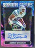2025 Panini Prizm Black Darren Woodson Sensational Nebula FOTL 1/1 Auto RW3