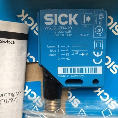 one new sick photoelectric sensor WS12L-2D410 Fast Shipping