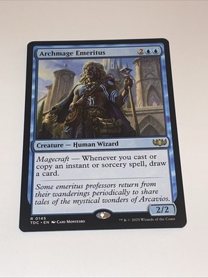 Archmage Emeritus MTG Rare Magic: The Gathering Tarkir: Dragonstorm ...