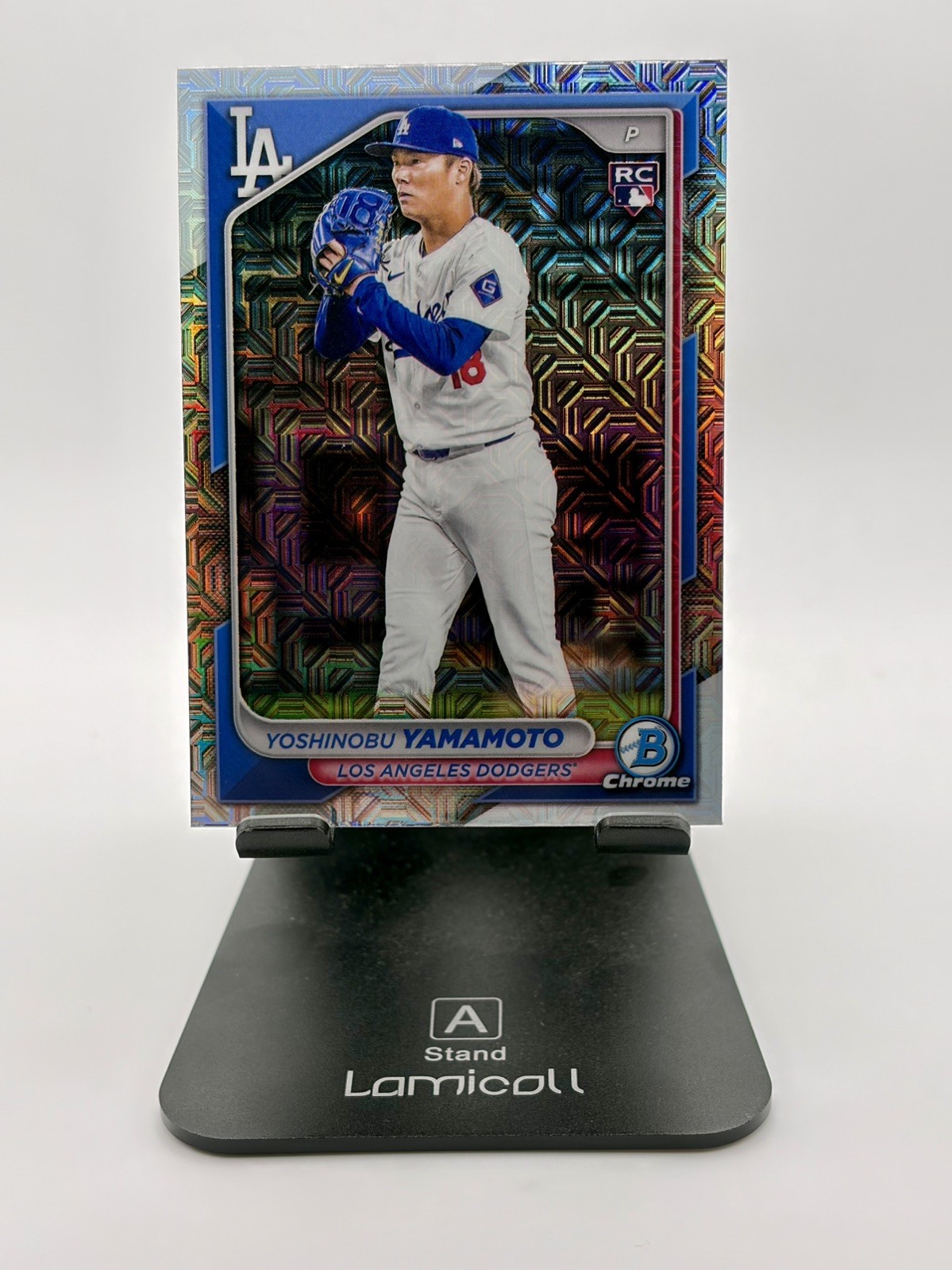 2024 Bowman Chrome Mojo Yoshinobu Yamamoto #73 Mega Box Los Angeles Dodgers RC