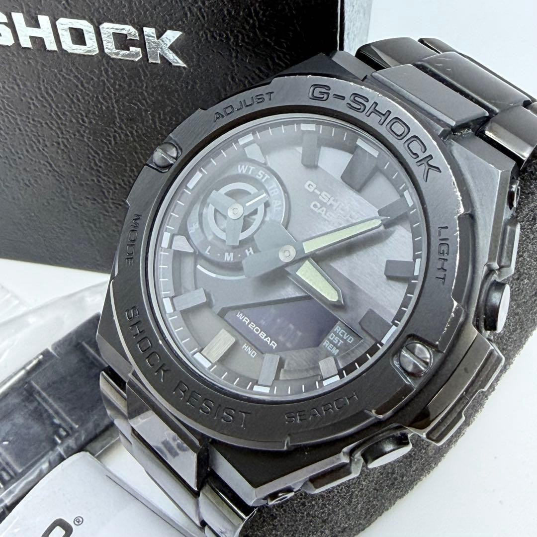 Casio G-SHOCK GST-B500BD-1AJF Boxed Watch with Links Tested